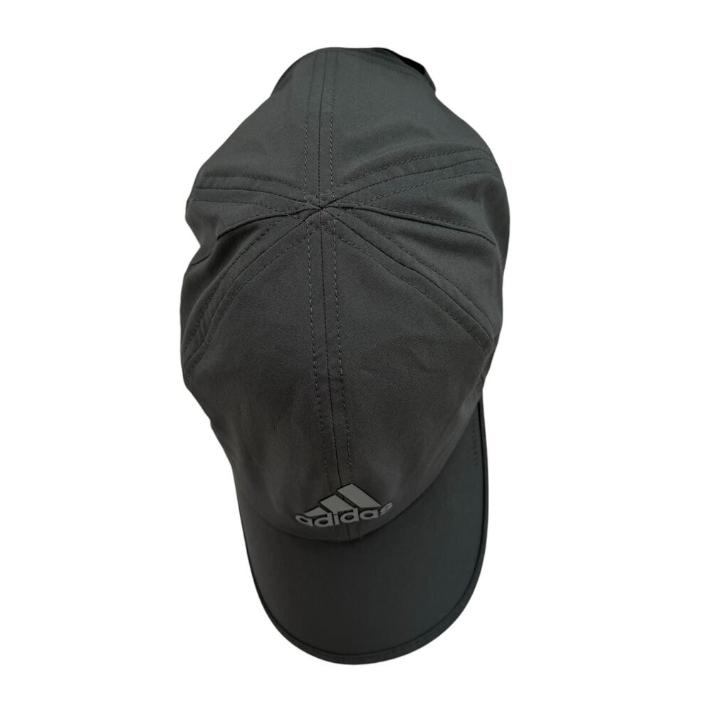Adidas Aeroready Solid Gray Hat Running Cap Adjus… - image 5
